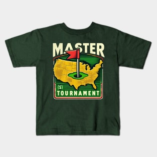 Masters Golf Tournament Kids T-Shirt